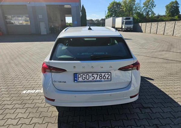 Skoda Octavia cena 76500 przebieg: 121000, rok produkcji 2020 z Toszek małe 121